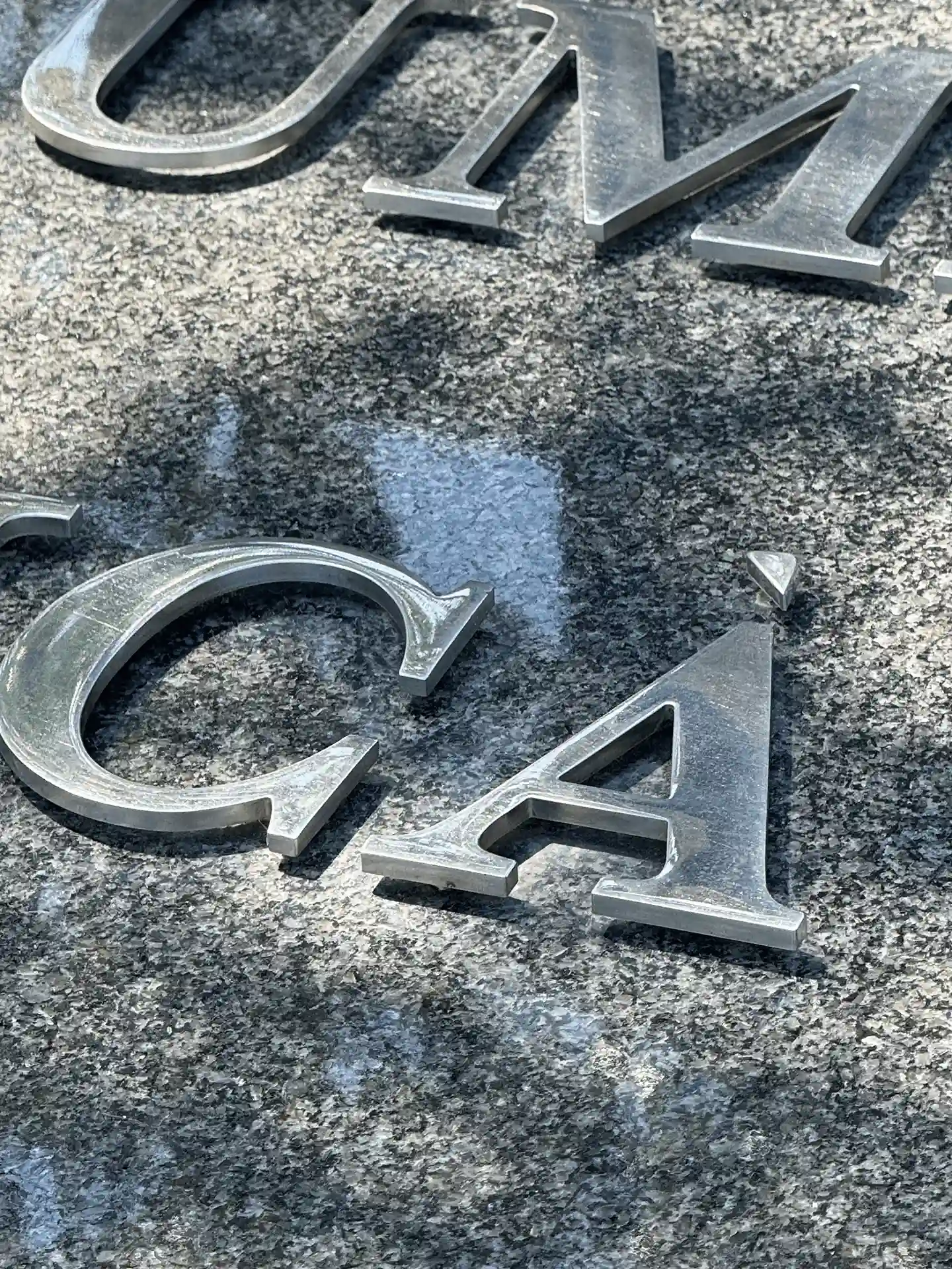 Letras Acero Inox Royal Grave 001